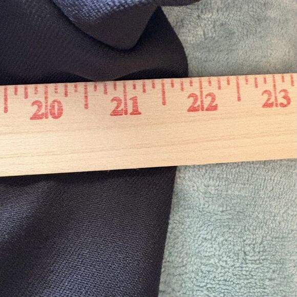 VTG Leslie Fay Haberdashery Suit Jacket Womens 14‎ Black Twill OfficeCorp Chic - Picture 6 of 8